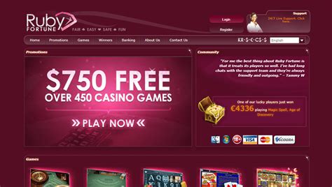 ruby fortune casino free spins